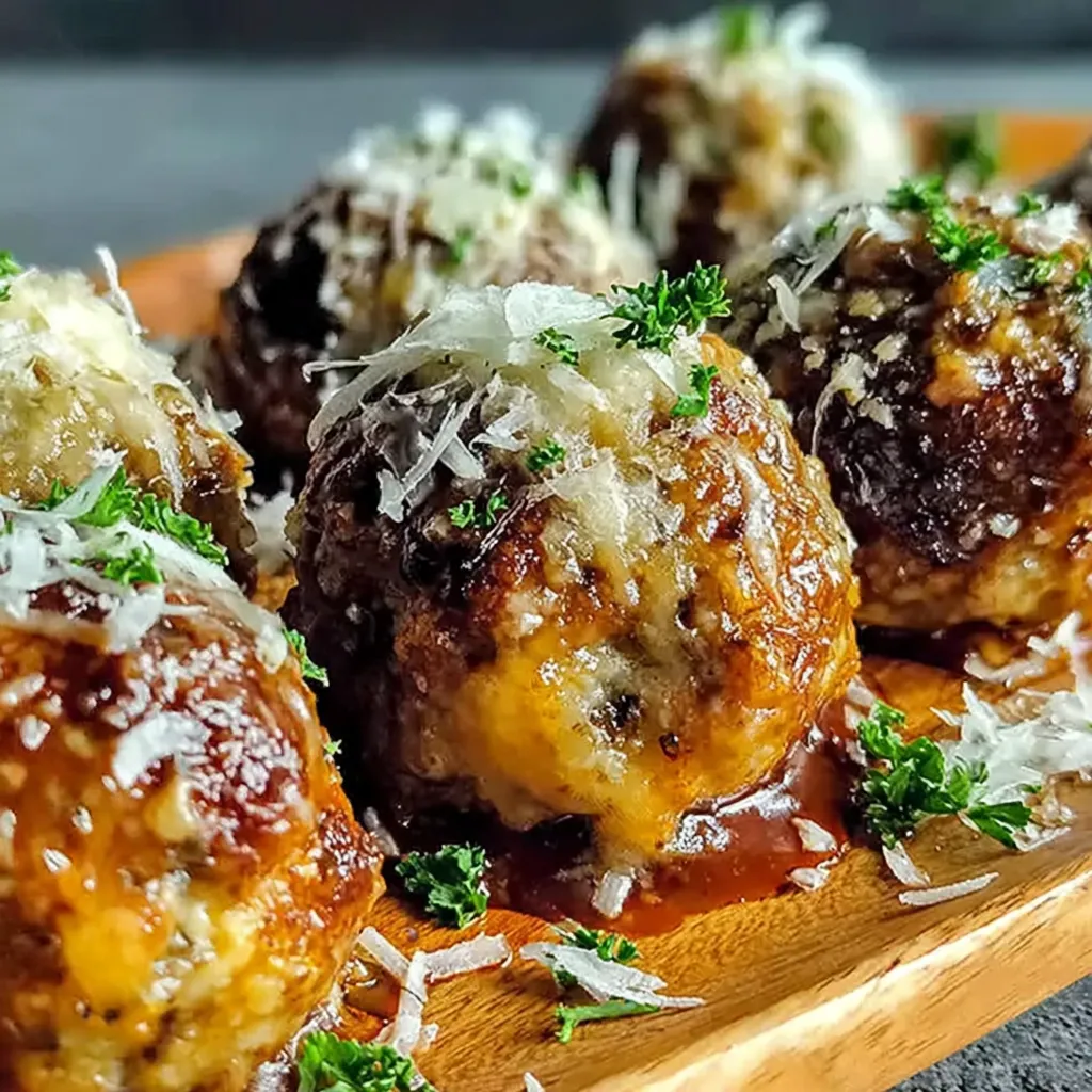 Savory Baked Meatballs