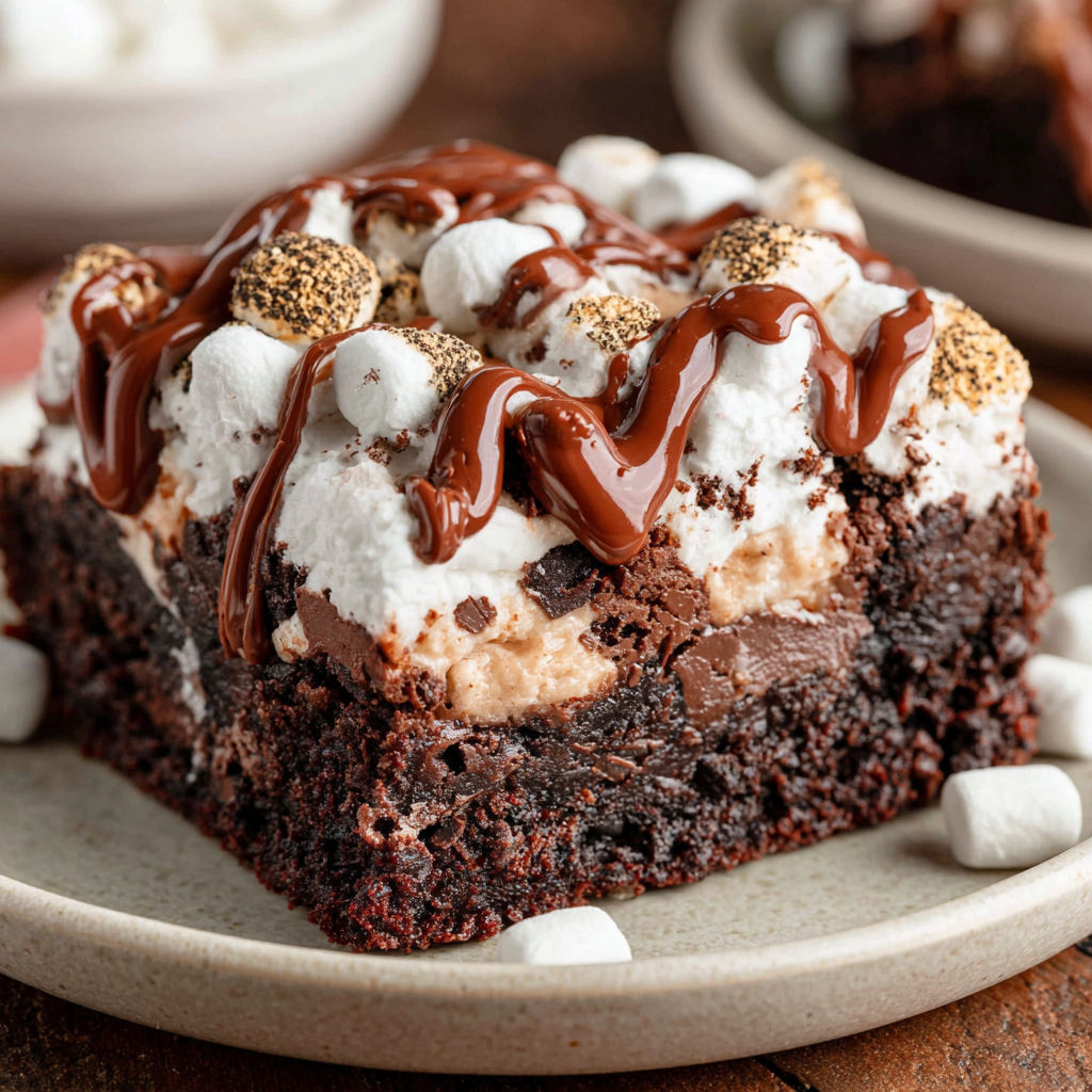 Mississippi Mud Pie Brownies