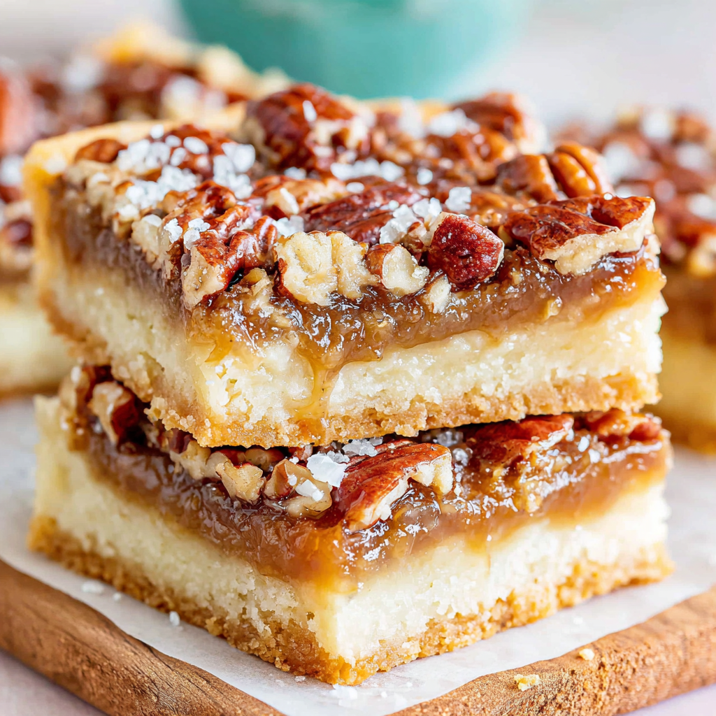 Buttery Pecan Pie Bars