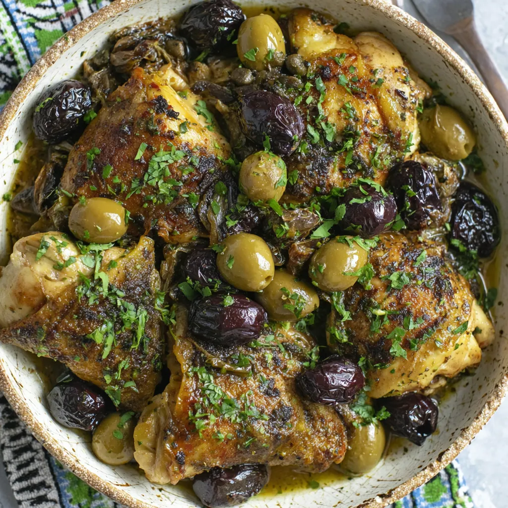 Classic Chicken Marbella