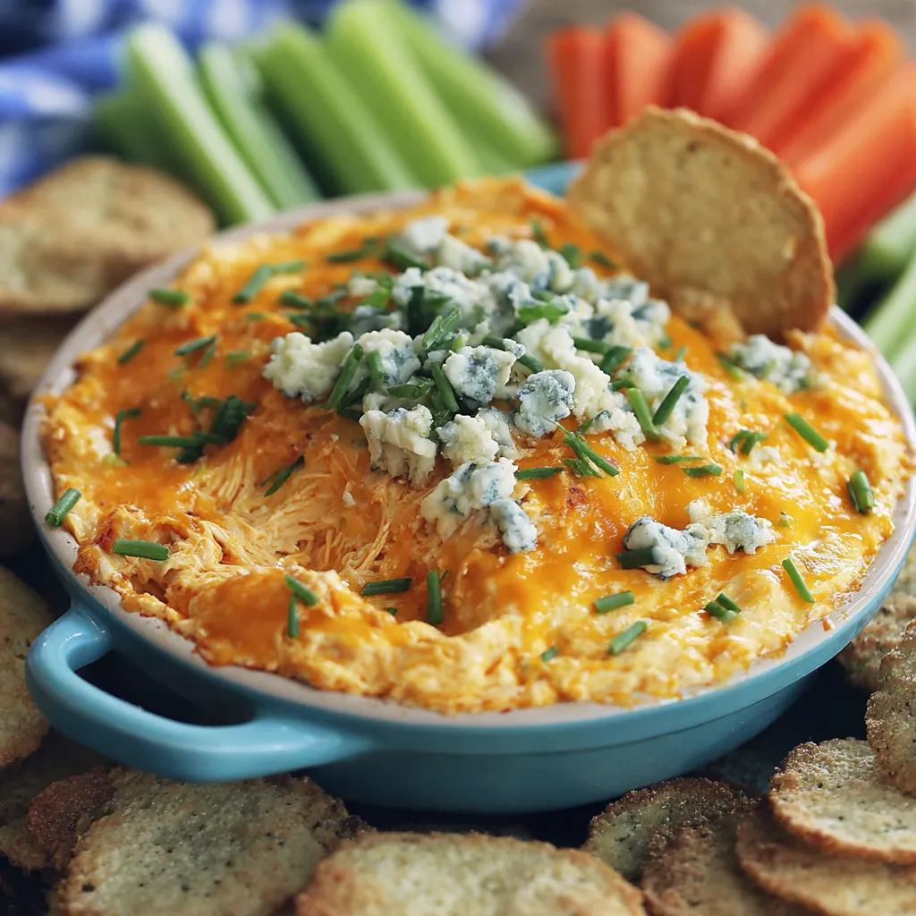 Ultimate Buffalo Chicken Dip