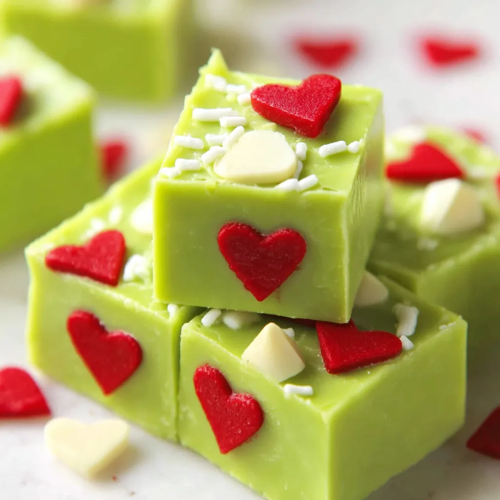 Grinch Fudge