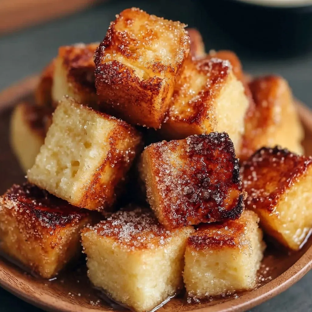 Sweet & Easy Cinnamon French Toast Bites