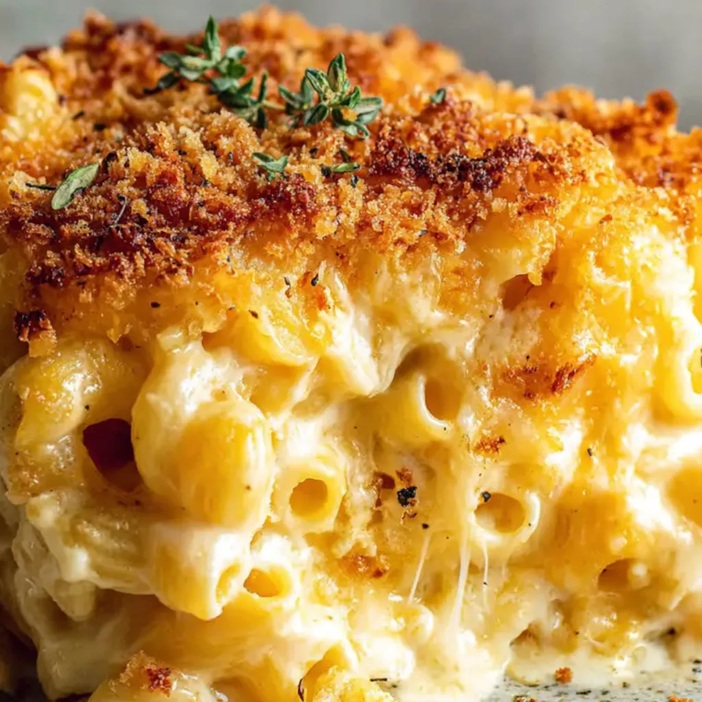 Healthy Baked Mac and Cheese
