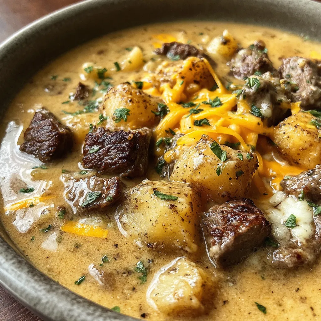 Steak and Potato Soup