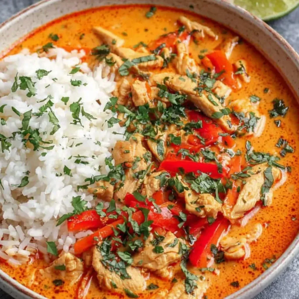 Easy Thai Red Curry Chicken {One Pot, 30-Minute Meal}