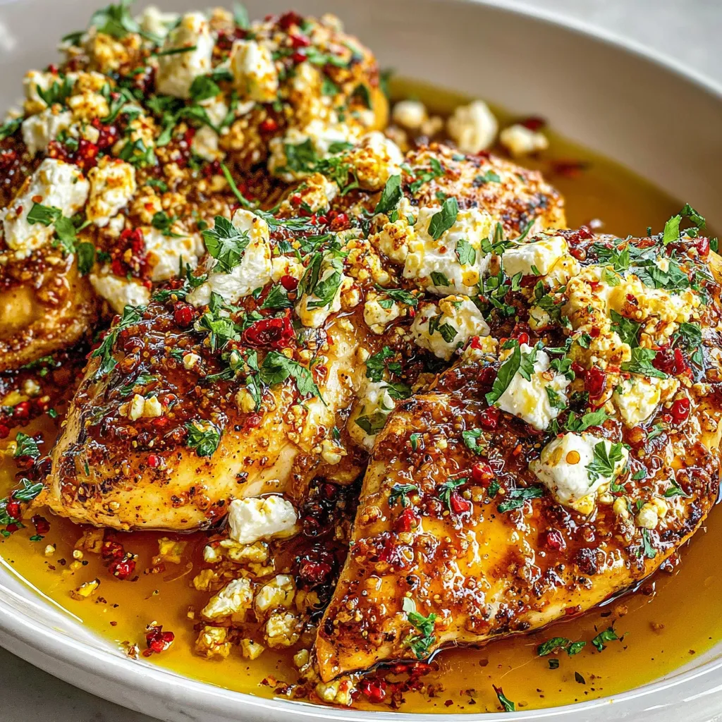 Hot Honey Feta Chicken