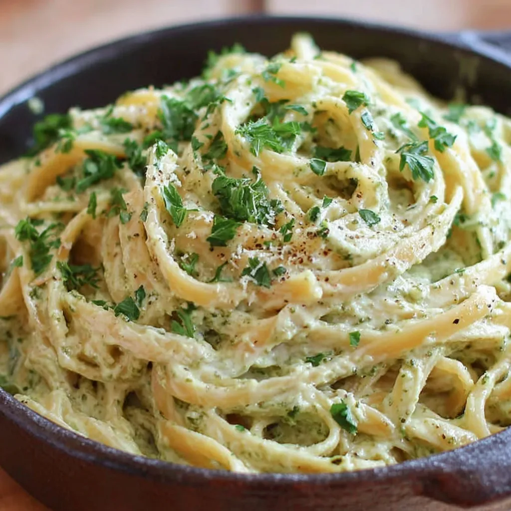Creamy Pesto Pasta Quick