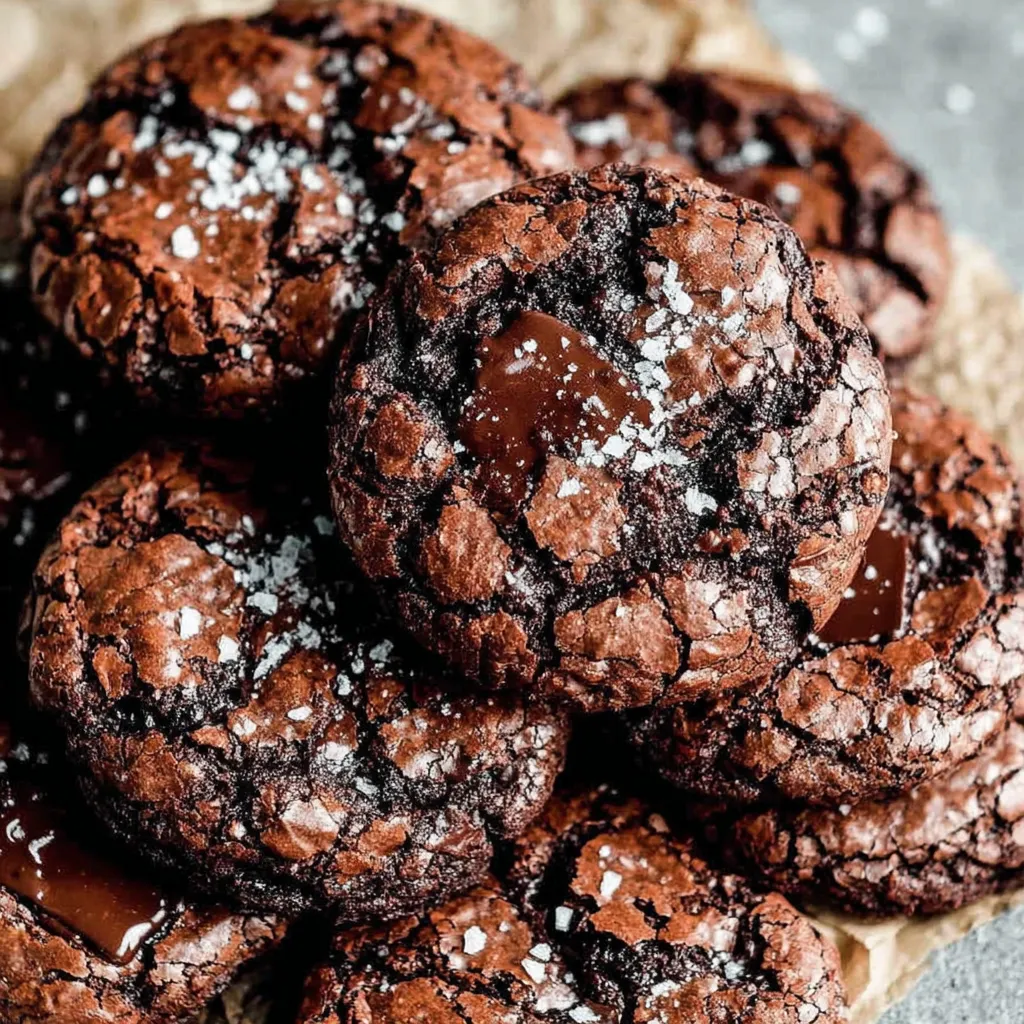 Fudgy Chewy Browkies (Brookies)