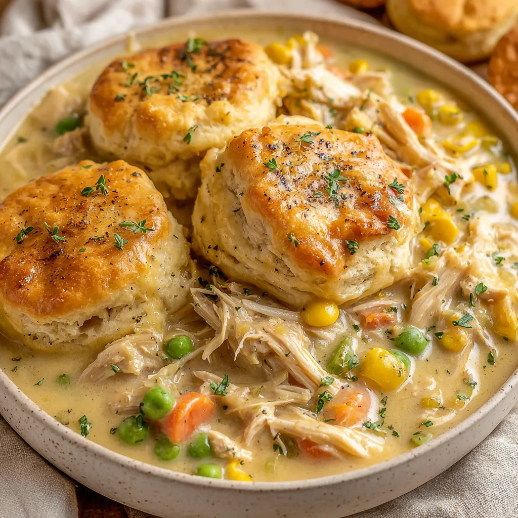 Crock Pot Chicken Pot Pie