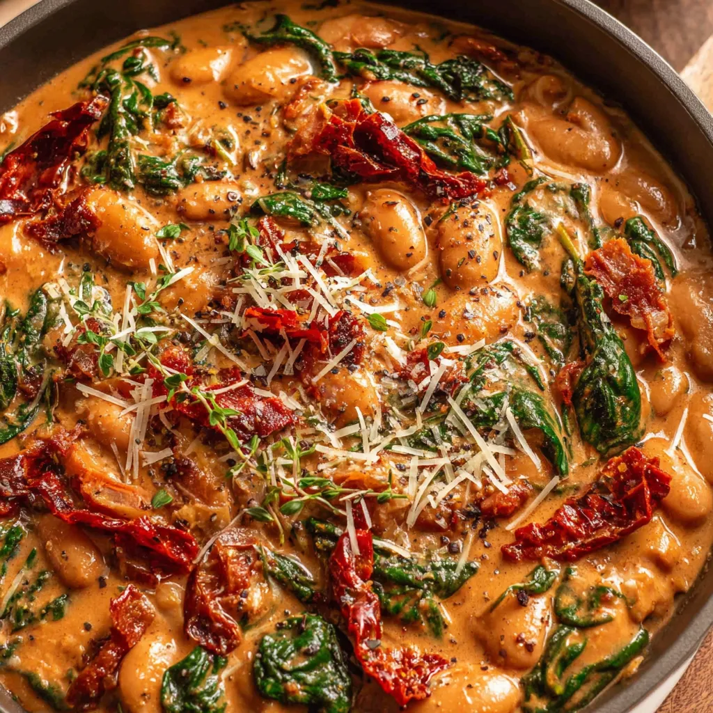 Tuscan Marry Me Butter Beans