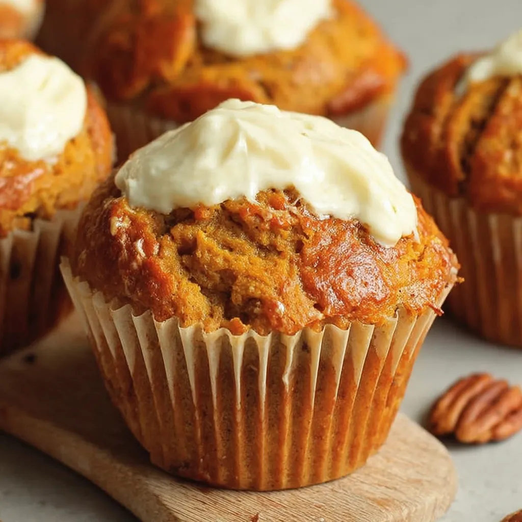 Pumpkin Cream Cheese Muffins