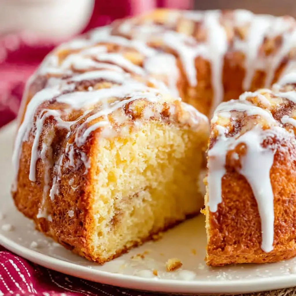 Cinnamon Roll Cake
