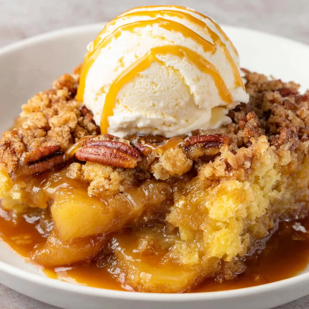 Caramel Apple Dump Cake