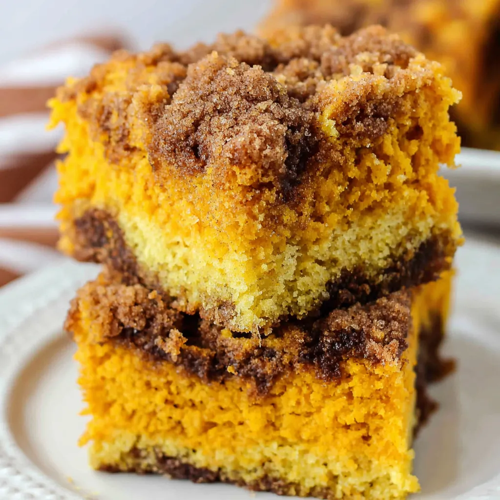 Sourdough Pumpkin Coffee Cake