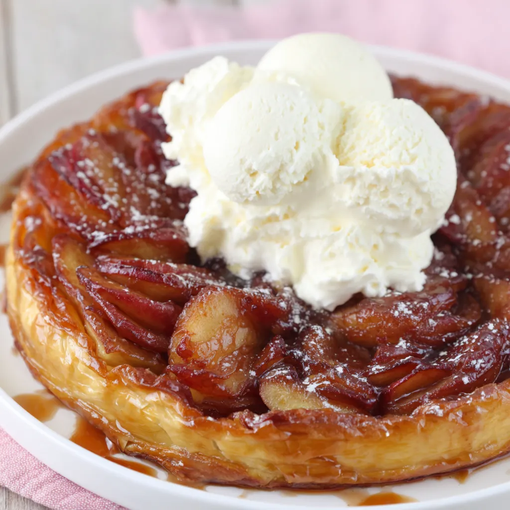 Caramel Apple Tarte Tatin