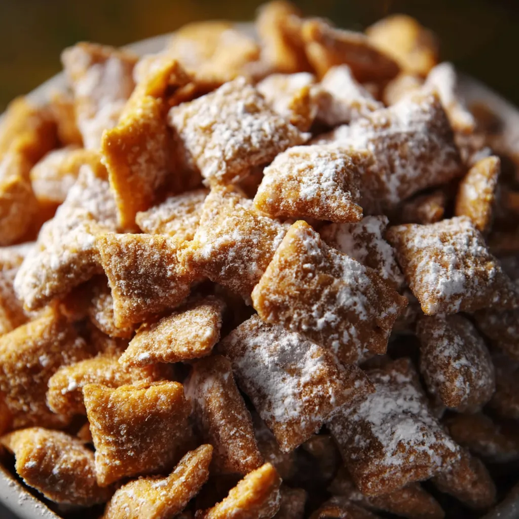 Caramel Apple Puppy Chow: A Sweet, Crunchy Fall Treat