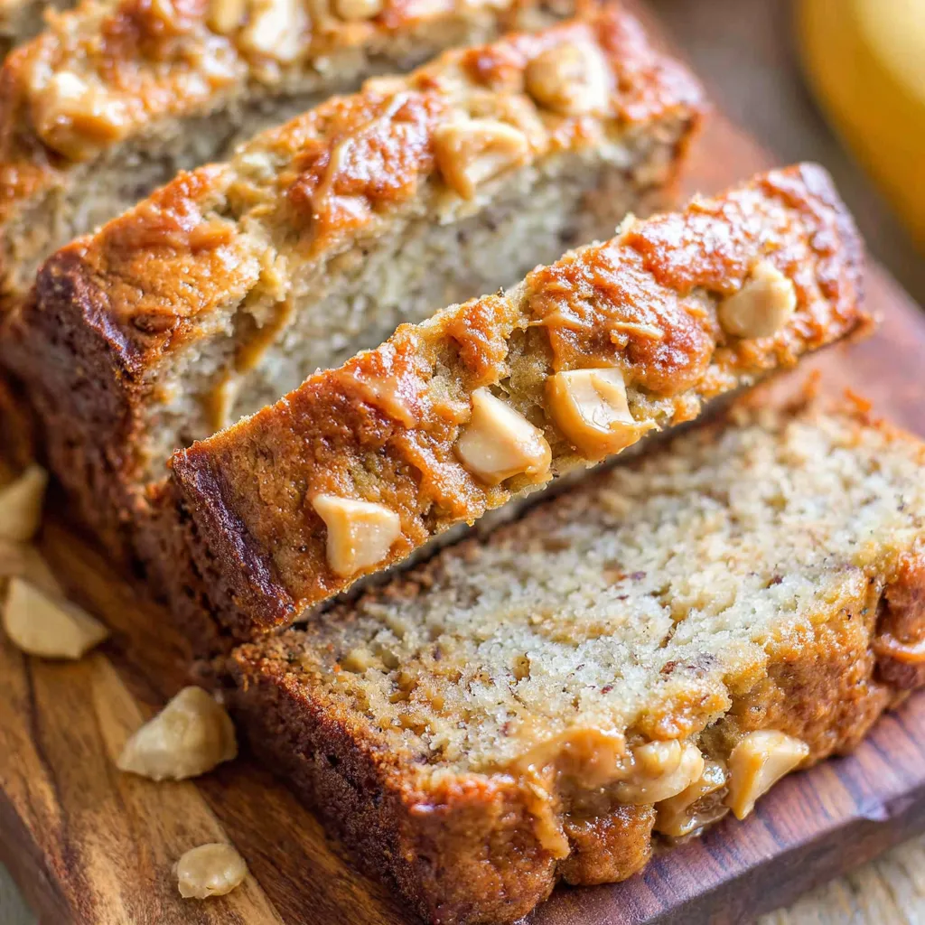 Peanut Butter Apple Banana Bread