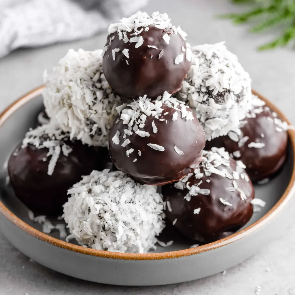 Chocolate Coconut Balls