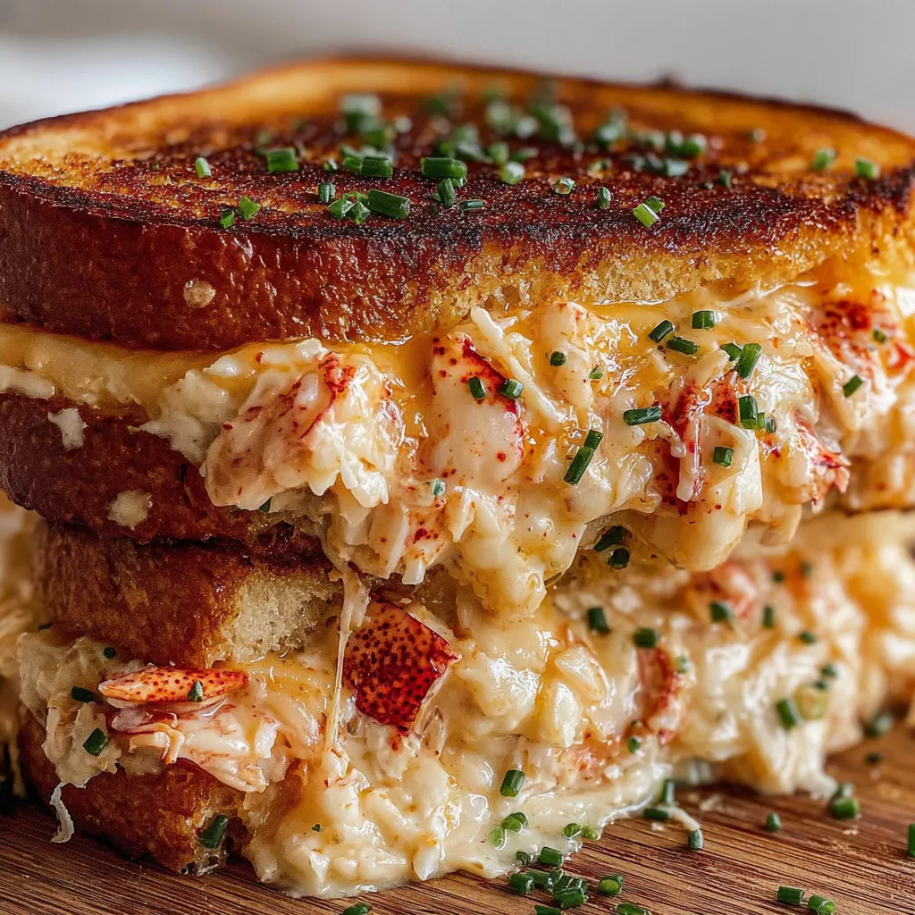 Lobster Grilled Cheese Sandwich