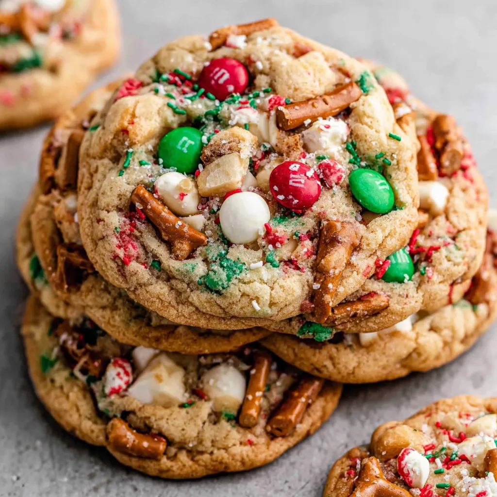Christmas Kitchen Sink Cookies