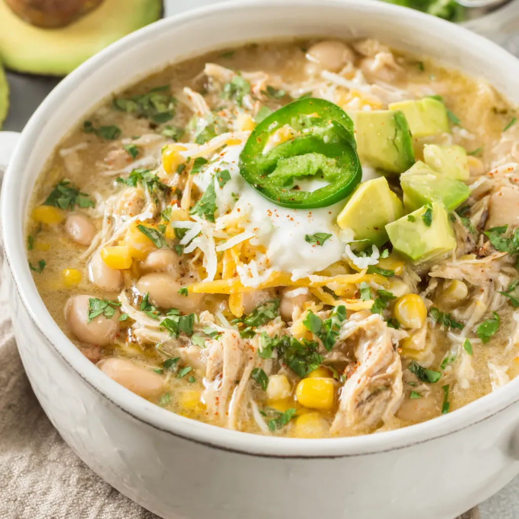 Hearty White Bean Turkey Chili
