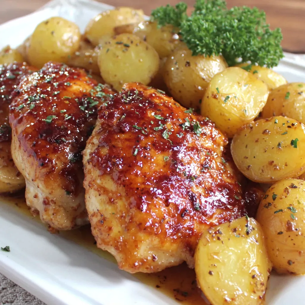 Sheet Pan Chicken and Potatoes