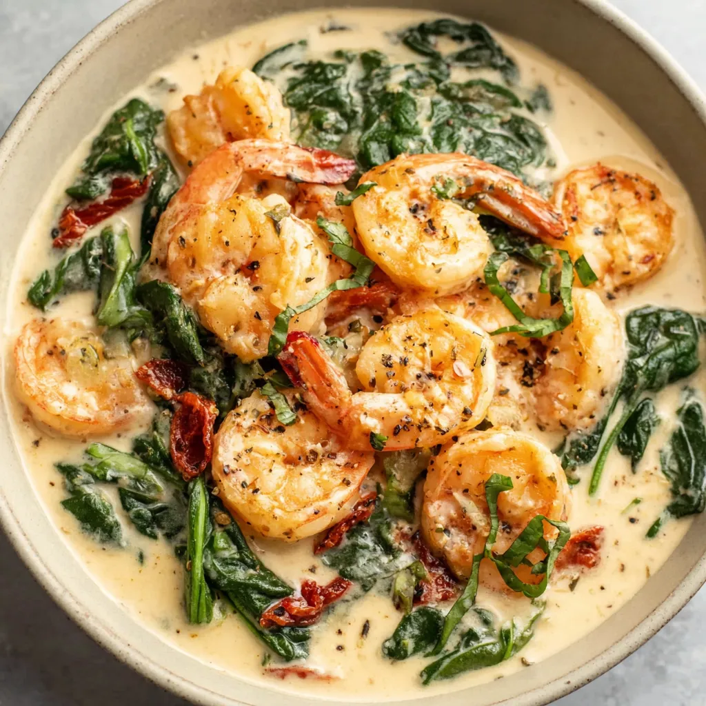 Creamy Tuscan Shrimp