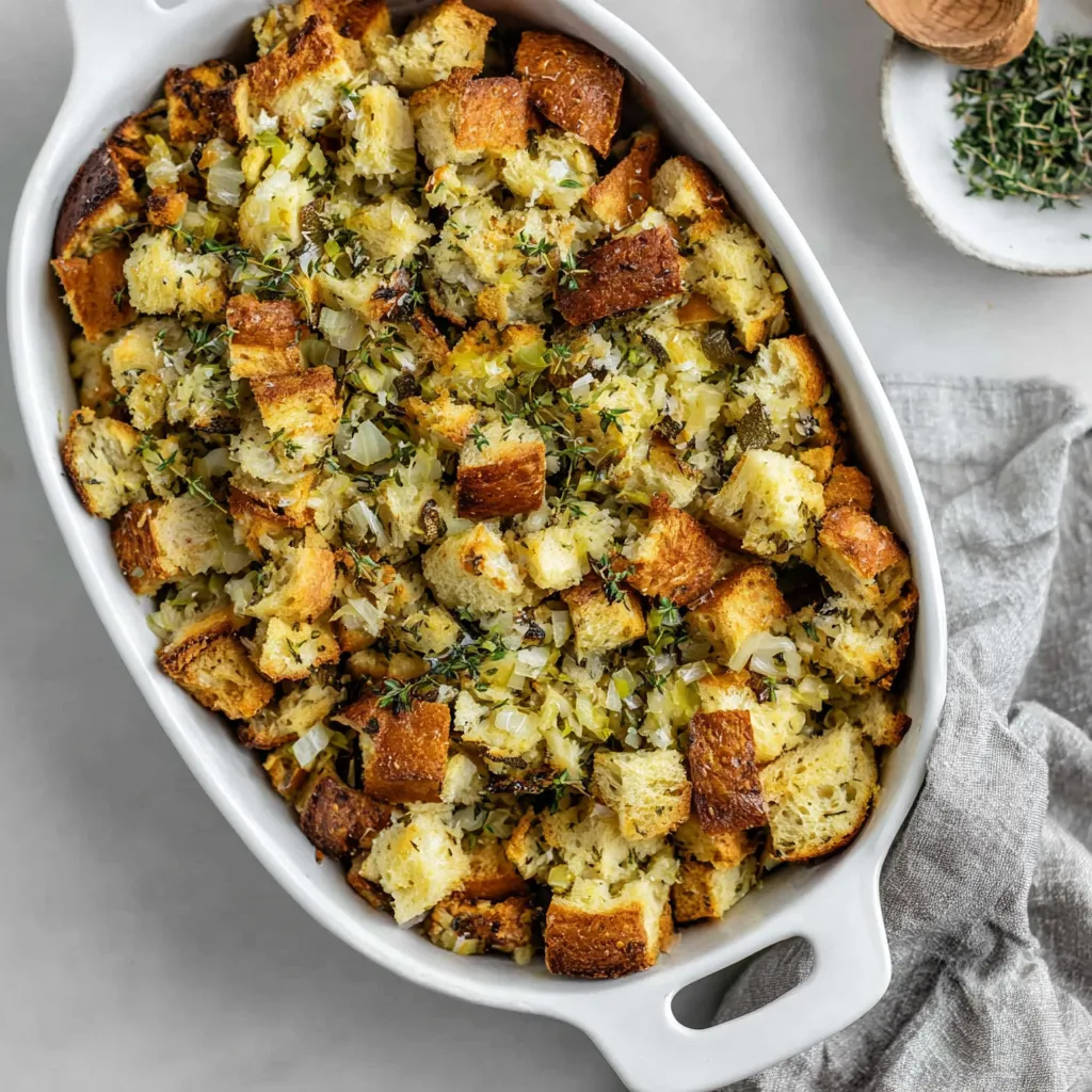 Our Favorite Buttery Herb Stuffing