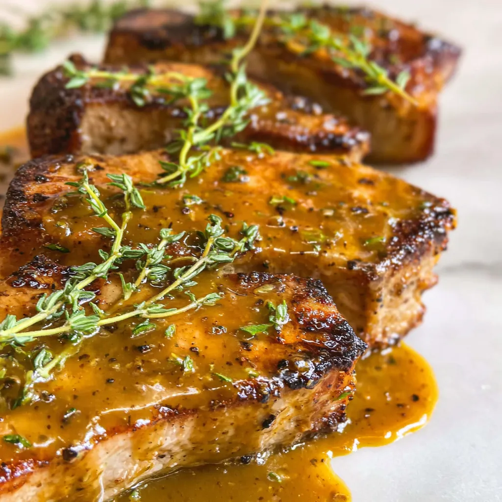Honey Mustard Pork Chops