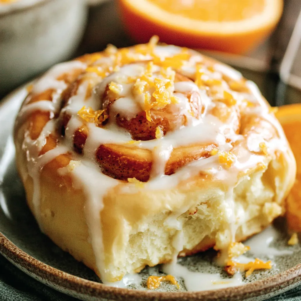 Soft Orange Rolls