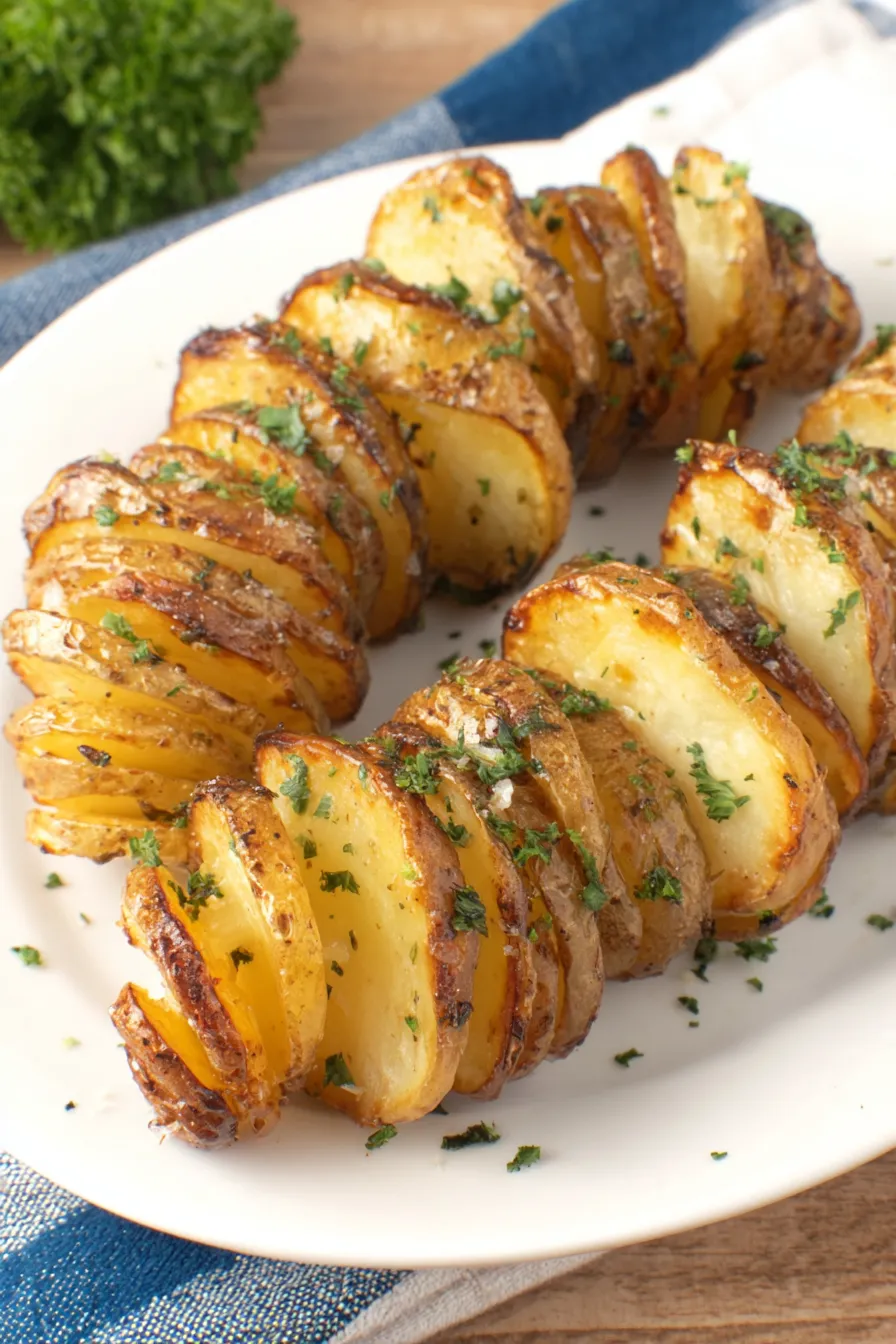 Air fryer tornado potatoes cooking in basket