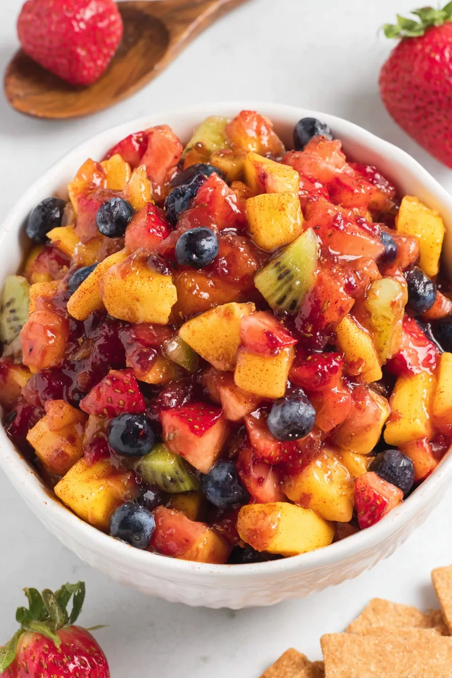 Cinnamon chips on a baking sheet