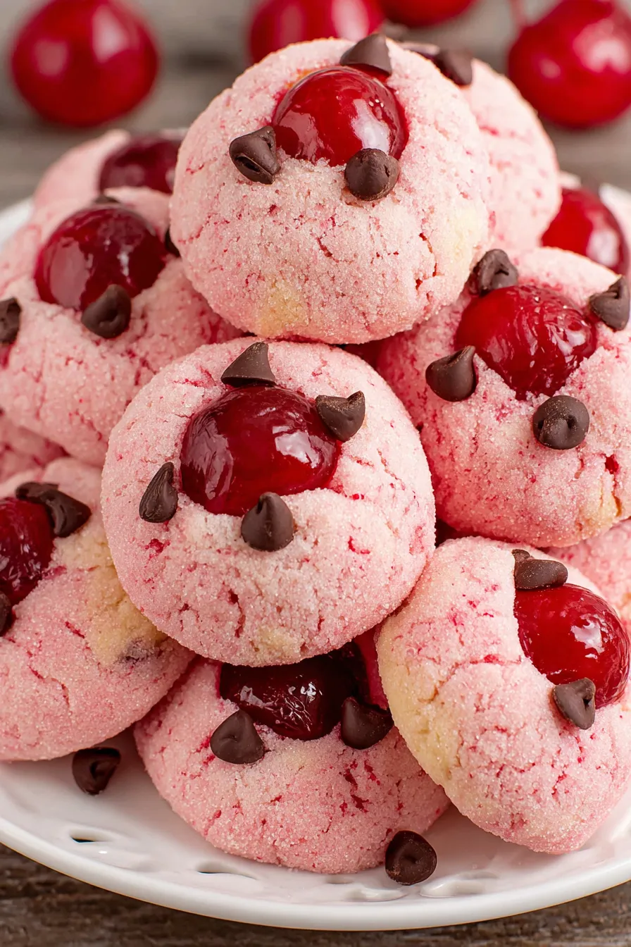 Close up of cookie with Hershey's Kiss