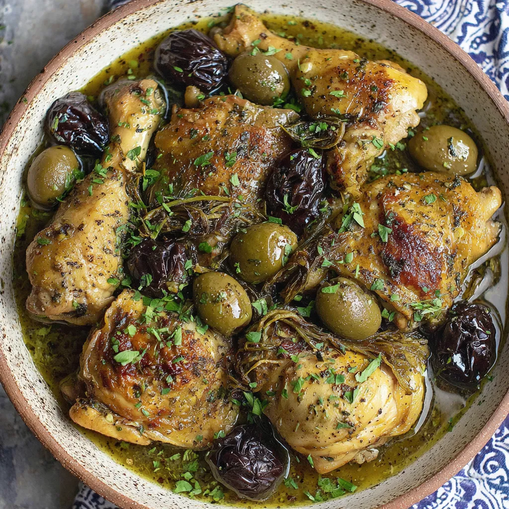 Chicken Marbella