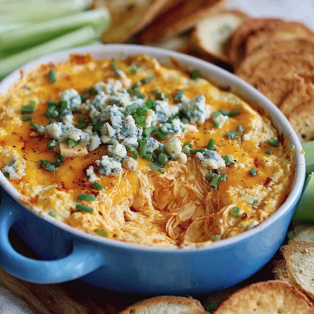 Easy Buffalo Chicken Dip