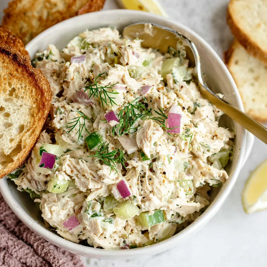 Classic Creamy Tuna Salad