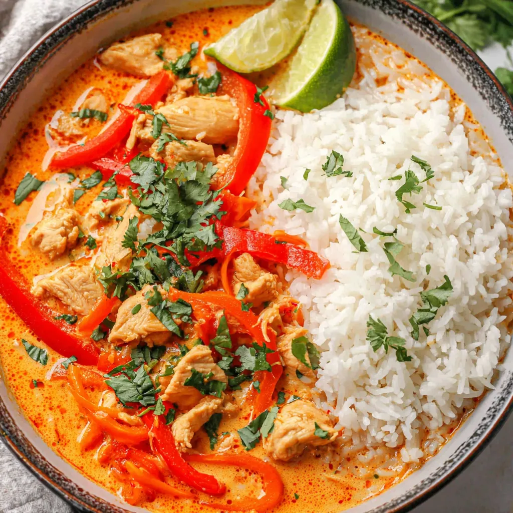 Easy Thai Red Curry Chicken {One Pot, 30-Minute Meal}