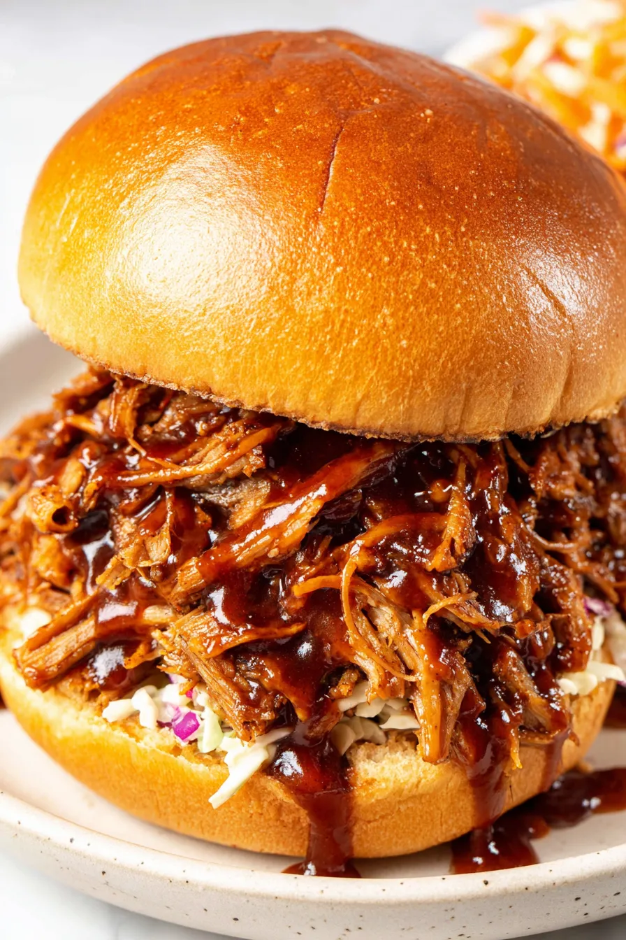 Seared pork shoulder in Instant Pot before cooking