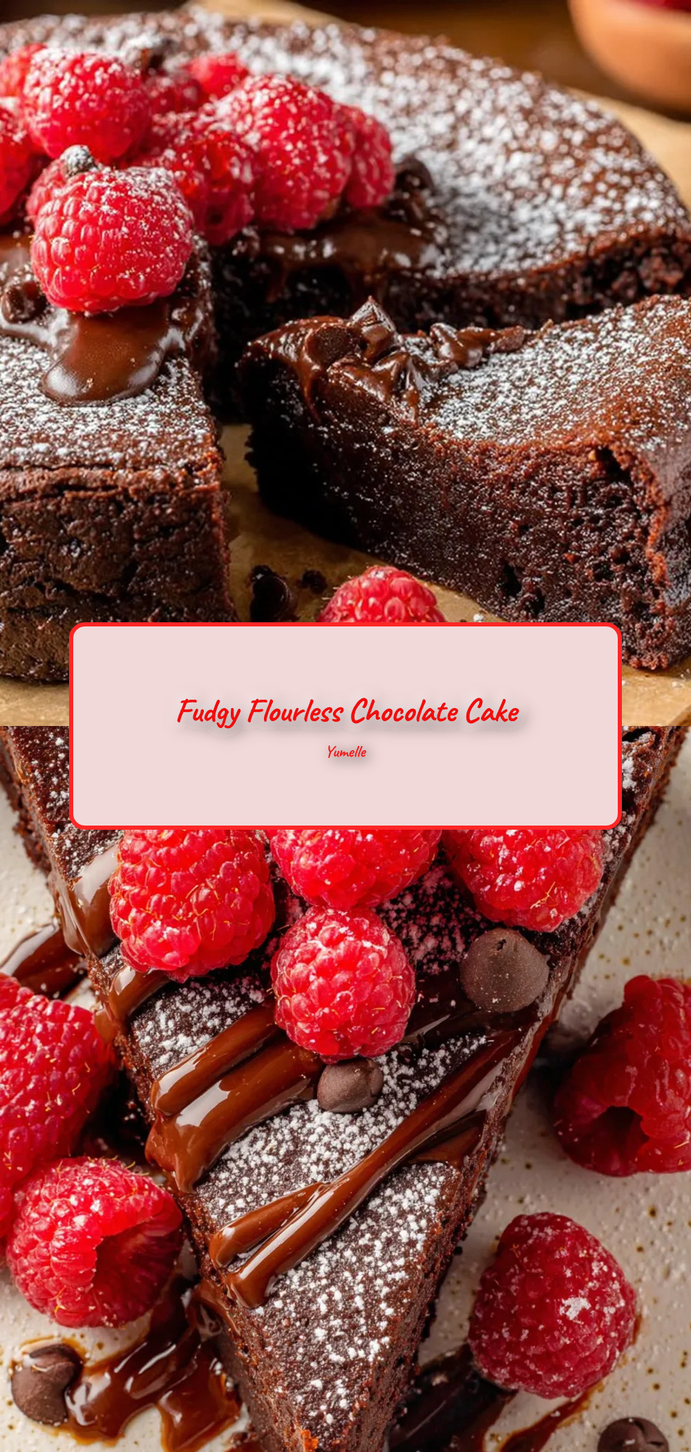 Fudgy Flourless Chocolate Cake – Easy & Rich