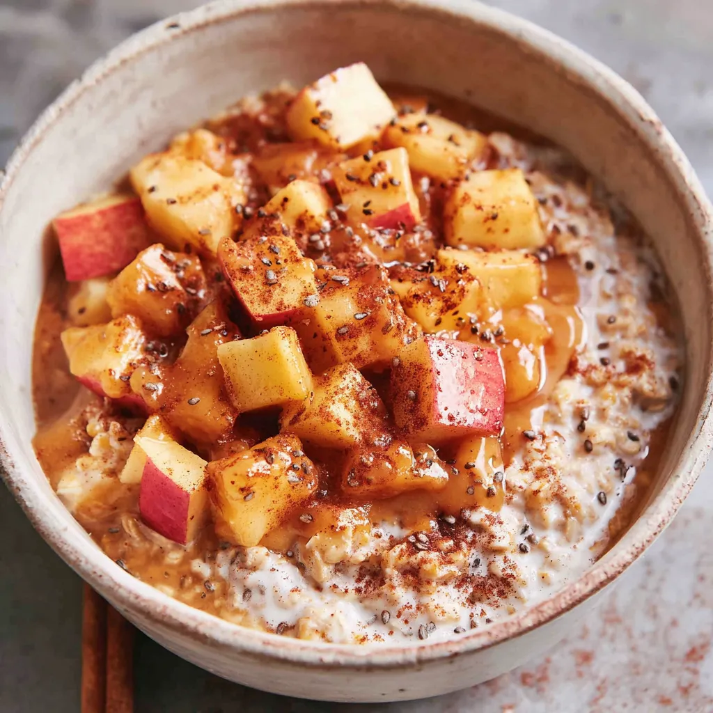Apple Cinnamon Oatmeal