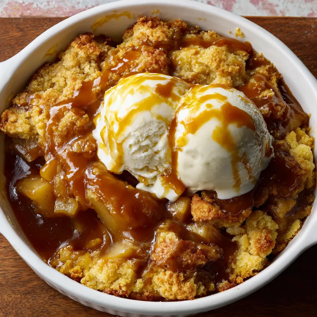 Caramel Apple Dump Cake