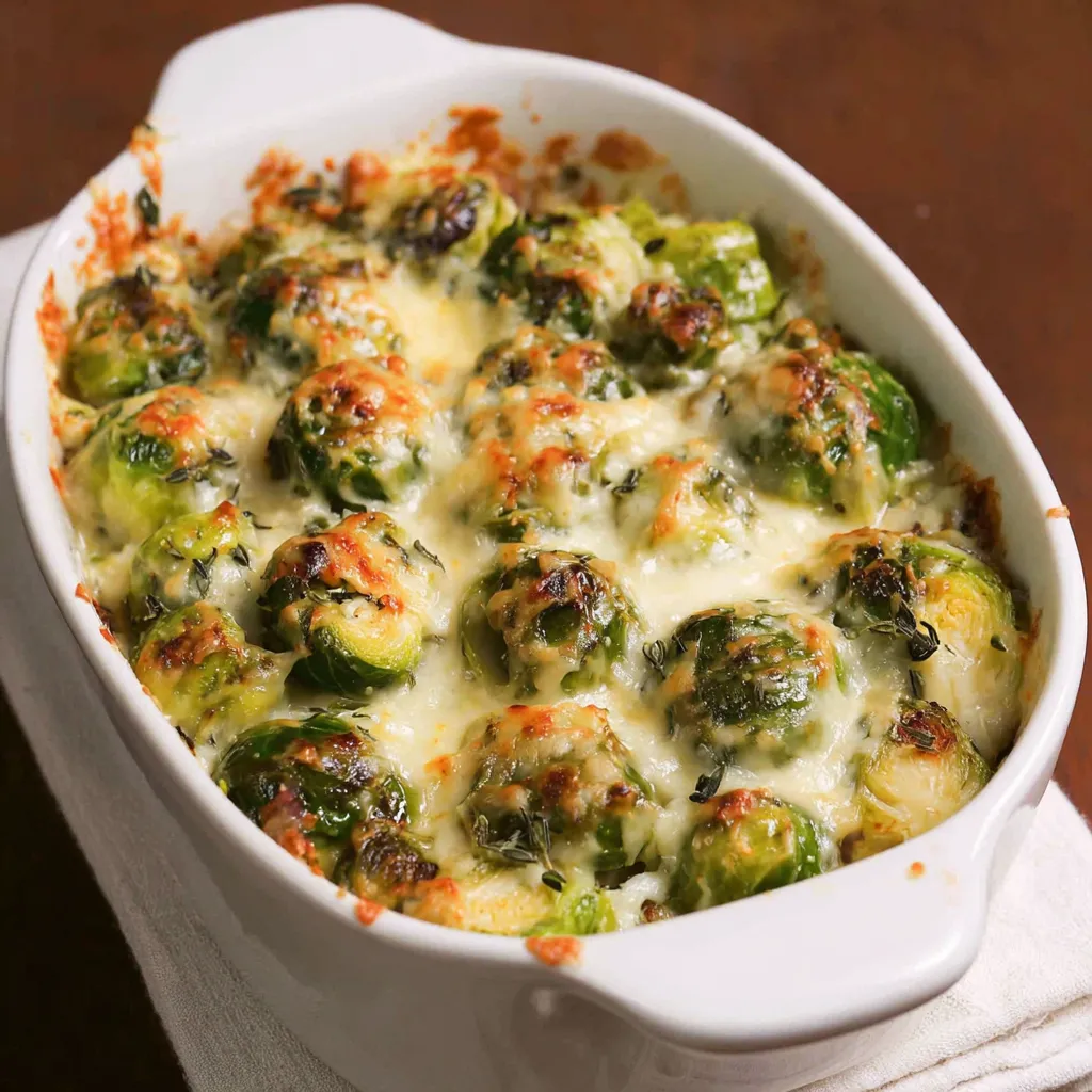 Brussels Sprouts Gratin