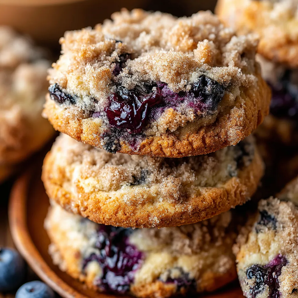 Blueberry Muffin Cookies