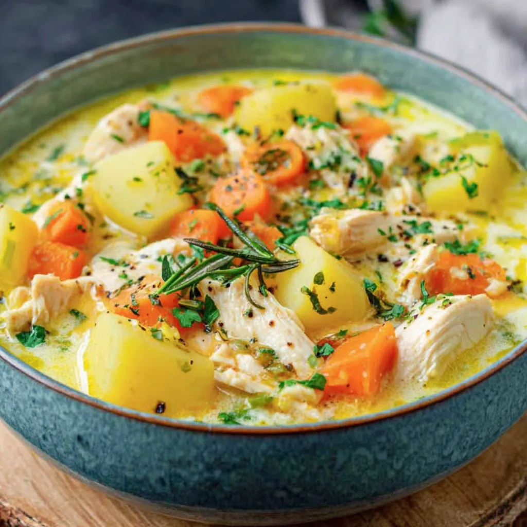 Creamy Chicken Potato Soup