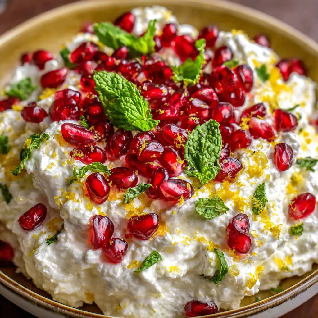 Pomegranate Feta Cheese Dip