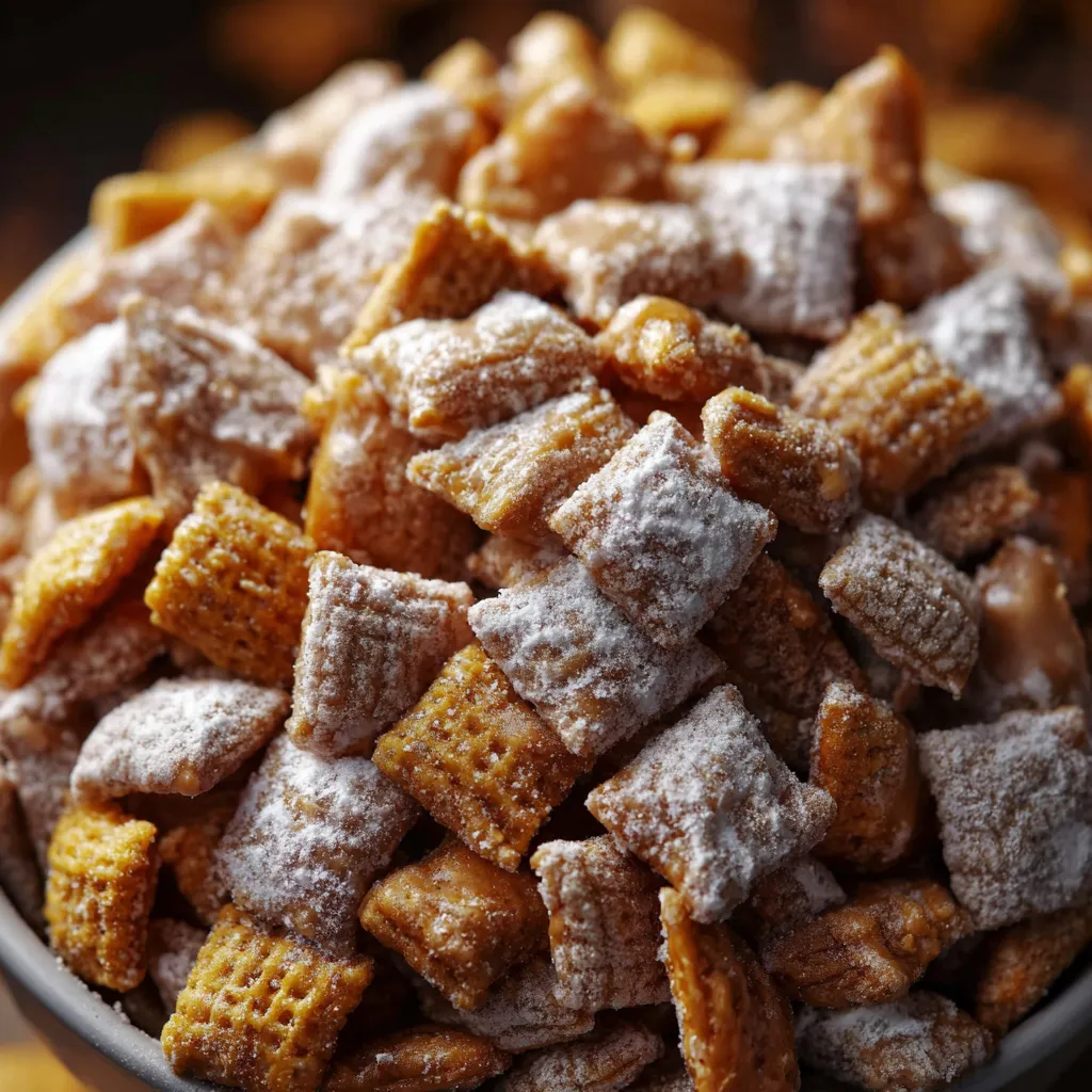 Caramel Apple Puppy Chow