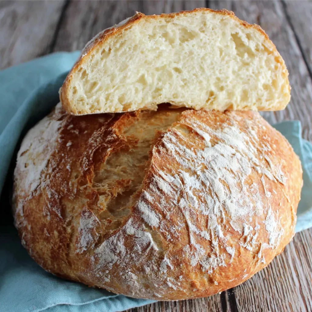 Rustic Italian Crusty Bread