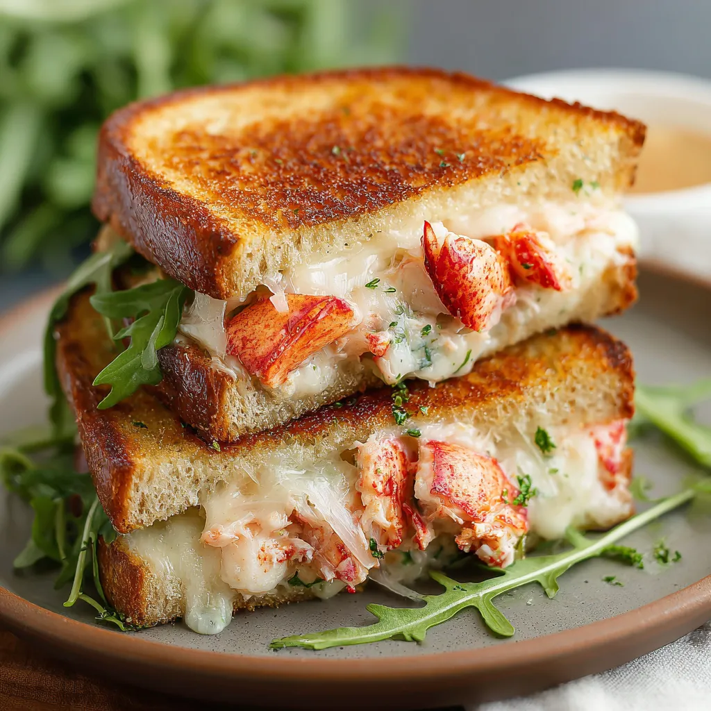 The Ultimate Lobster Grilled Cheese Sandwich