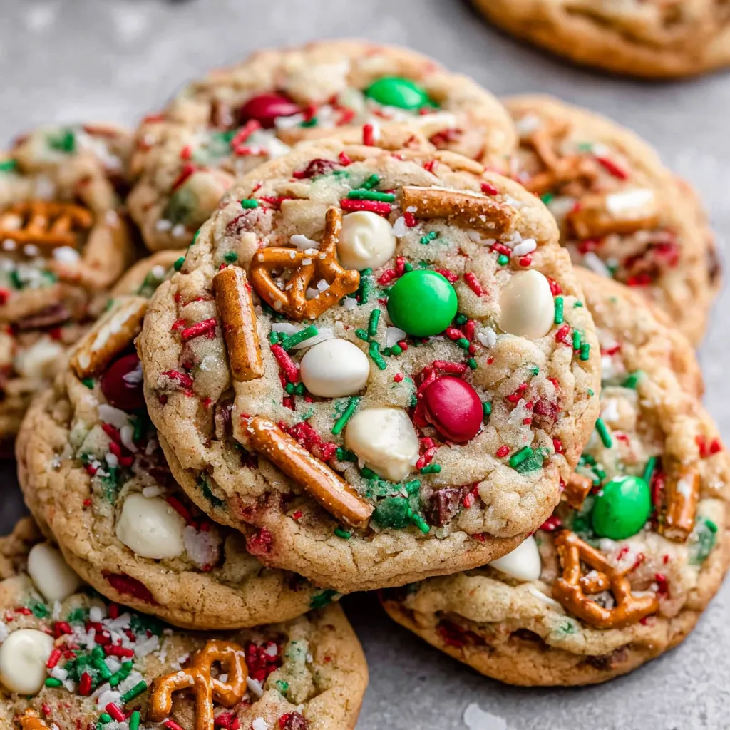 Christmas Kitchen Sink Cookies